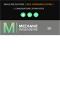 Mobile Screenshot of medianeingenierie.com
